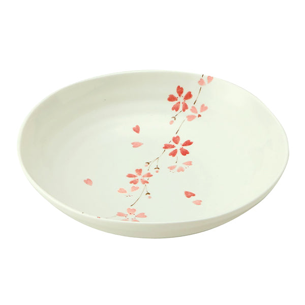 Assiette Creuse Sakura - Porcelaine Mino | Moshi Moshi Paris