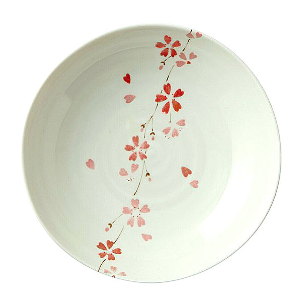 Assiette Creuse Sakura - Porcelaine Mino | Moshi Moshi Paris