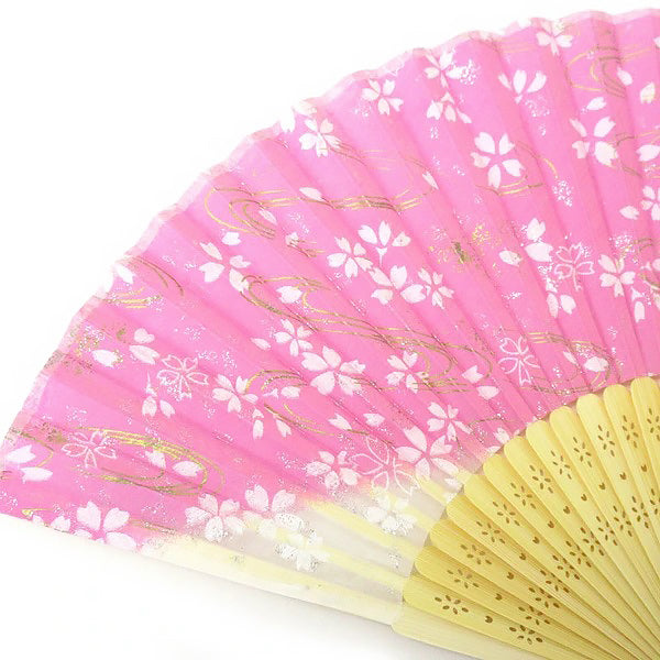 Eventail Japonais - White Cherry Blossom | Moshi Moshi Paris