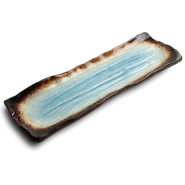 Assiette rectangulaire Aiichirō - Vaisselle Japonaise | Moshi Moshi 