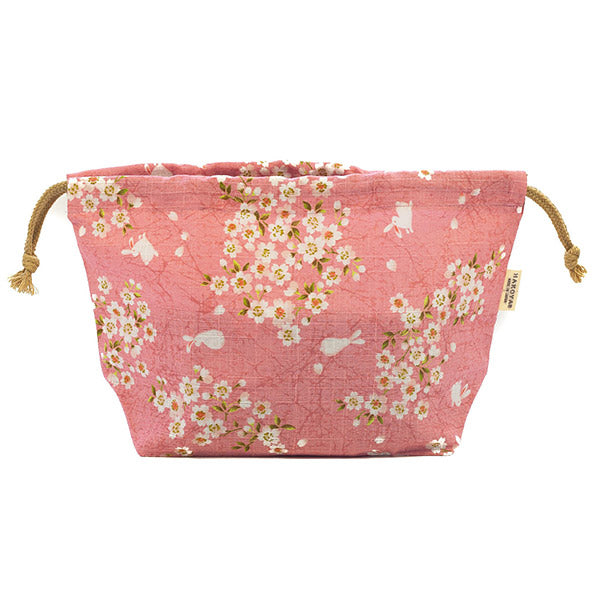 Sac à Bento Usagi & Sakura - 100% Coton | Moshi Moshi Boutique Paris