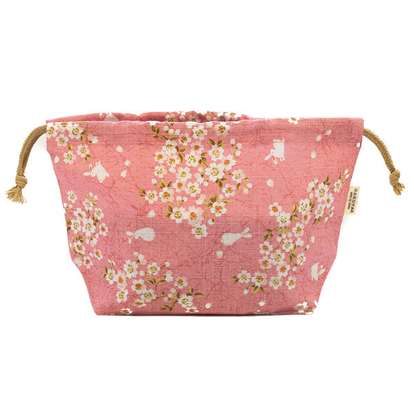 Sac à Bento Usagi & Sakura - 100% Coton | Moshi Moshi Boutique Paris