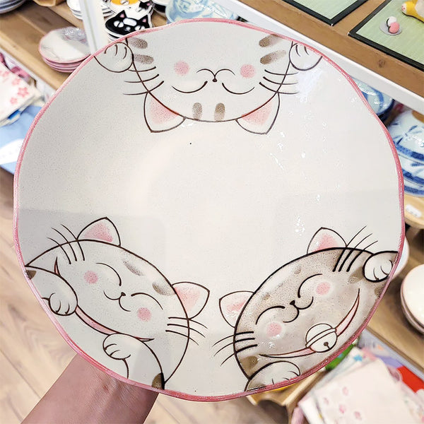 Assiette Creuse Chat - Maneki Neko | Moshi Moshi Paris Japan