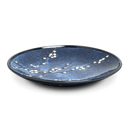 Assiette Umé Bleue - Vaisselle Japonaise | Moshi Moshi Paris