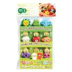 Pique Fourchette Bento - Animal Friends | Moshi Moshi Paris Japan