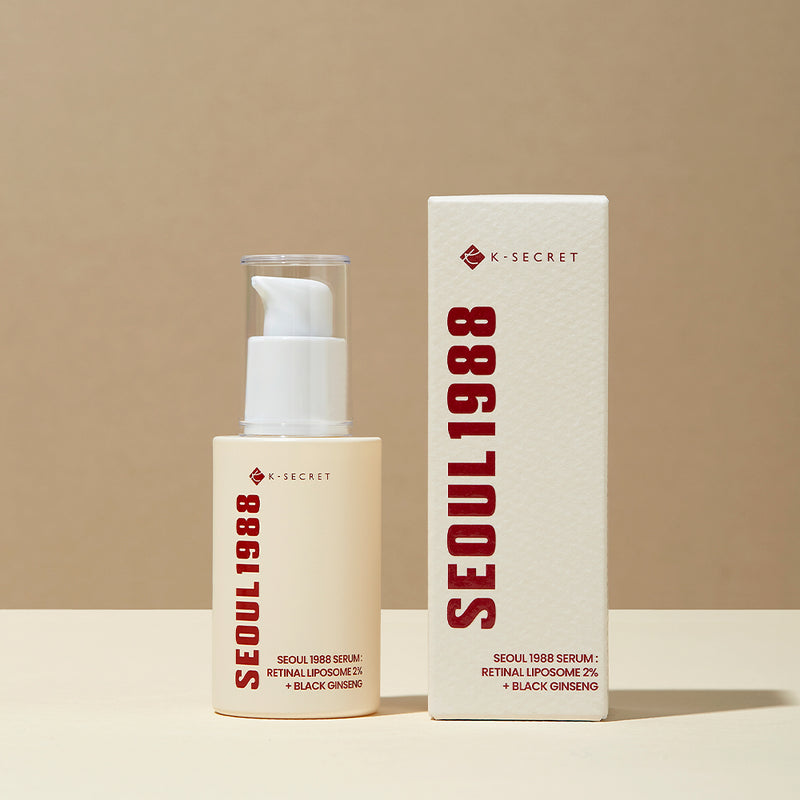 Sérum Séoul 1988 Liposome Rétinien 2% + Ginseng Noir - Ksecret | Moshi Moshi Paris