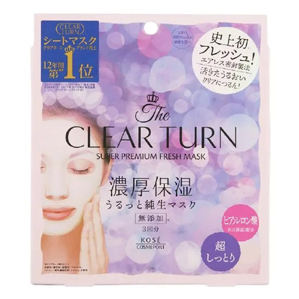Masque Clear Turn Super Premium Fresh - Kose | Moshi Moshi Paris