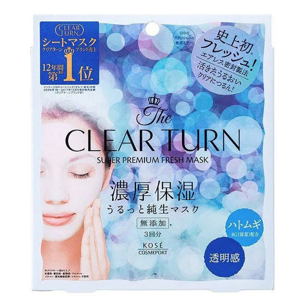 Masque Clear Turn Super Premium Fresh - Kose | Moshi Moshi Paris