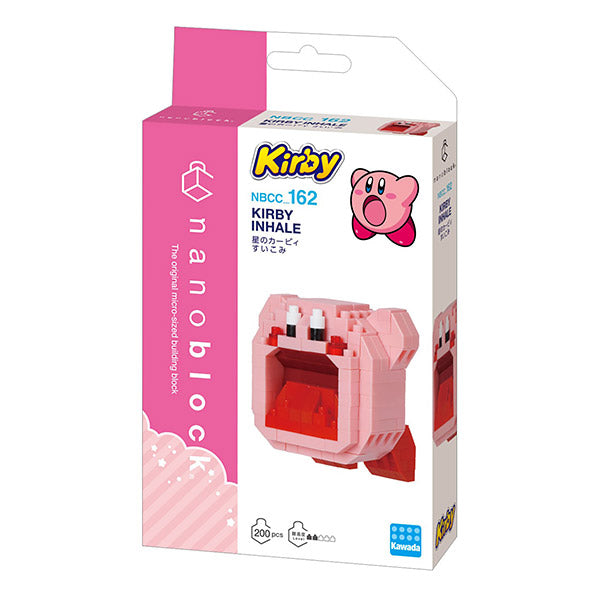 Nanoblock Kirby Inhale - Edition Limitée | Moshi Moshi Paris Boutique