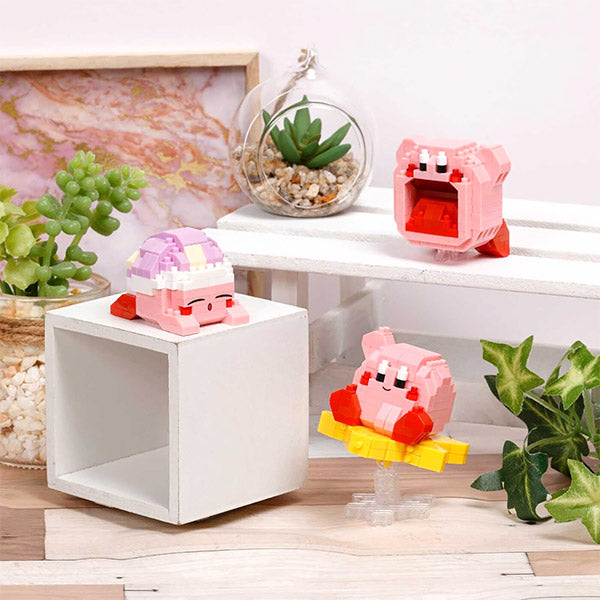 Nanoblock Kirby Inhale - Edition Limitée | Moshi Moshi Paris Boutique