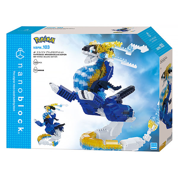 Nanoblock Miraidon - Pokémon, Edition Deluxe, NBPM_103 | Moshi Moshi