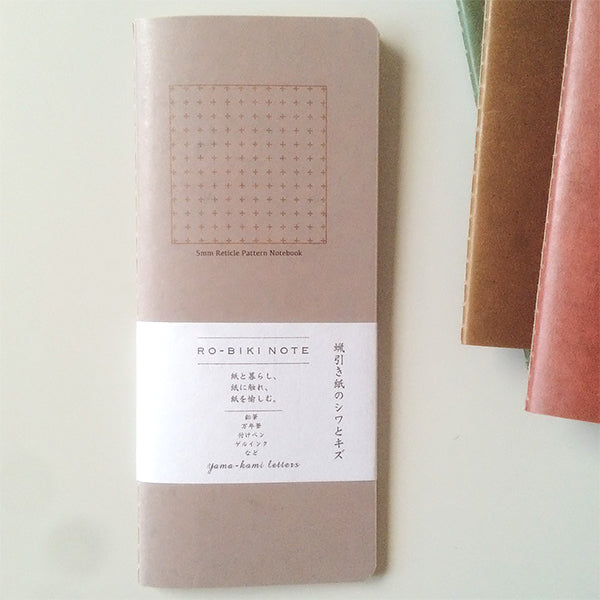 Carnet Ro-Bikini Note, Croix - Yamamoto Paper | Moshi Moshi 