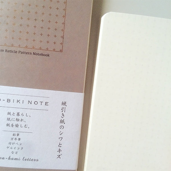 Carnet Ro-Bikini Note, Croix - Yamamoto Paper | Moshi Moshi 