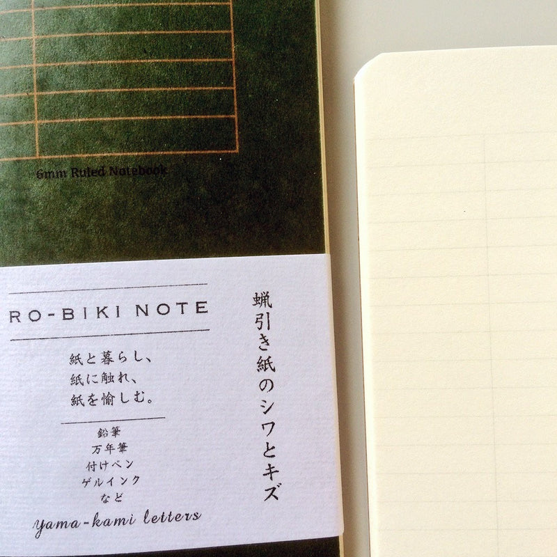 Carnet Ro-Bikini Note, Ligne - Yamamoto Paper | Moshi Moshi 