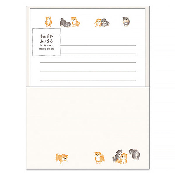 Papier Lettre & Enveloppe - Shiba Inu | Moshi Moshi Paris 