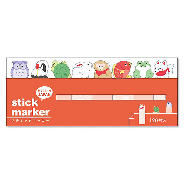 Marque Page Sticker - Japanese Animals | Moshi Moshi Paris