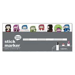 Marque Page Ninja - Papeterie Japonaise | Moshi Moshi Paris