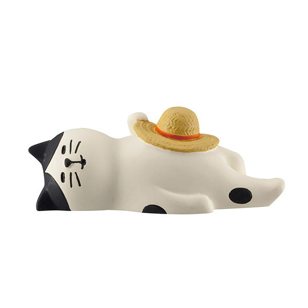 Mini Figurine Chat Napping - Déco Japonaise | Moshi Moshi Paris
