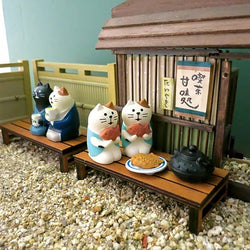Mini Figurine Chat Taiyaki - Déco Japonaise | Moshi Moshi Paris