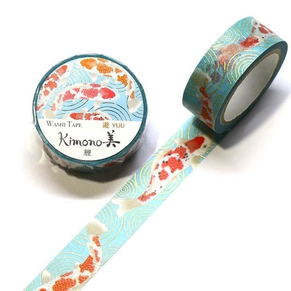 Washi Tape Japonais - Carpe Koi | Moshi Moshi Papeterie
