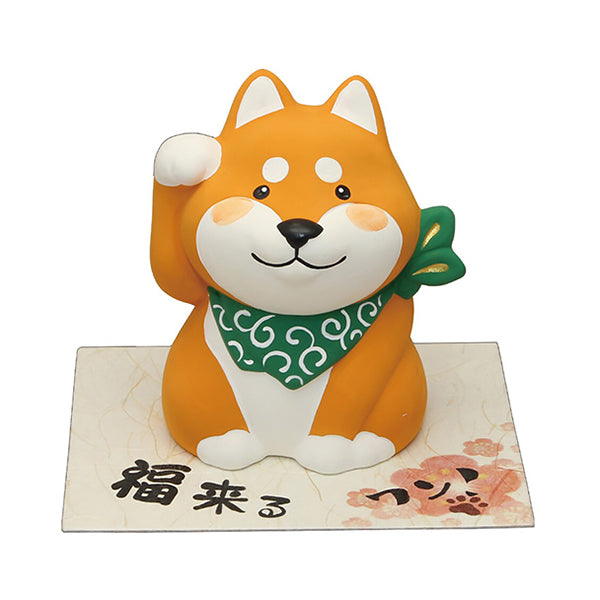 Figurine Shiba Salutation - Design & Kawaii | Moshi Moshi Boutique