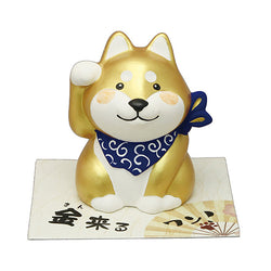 Figurine Shiba Salutation - Décoration Japonaise | Moshi Moshi Paris