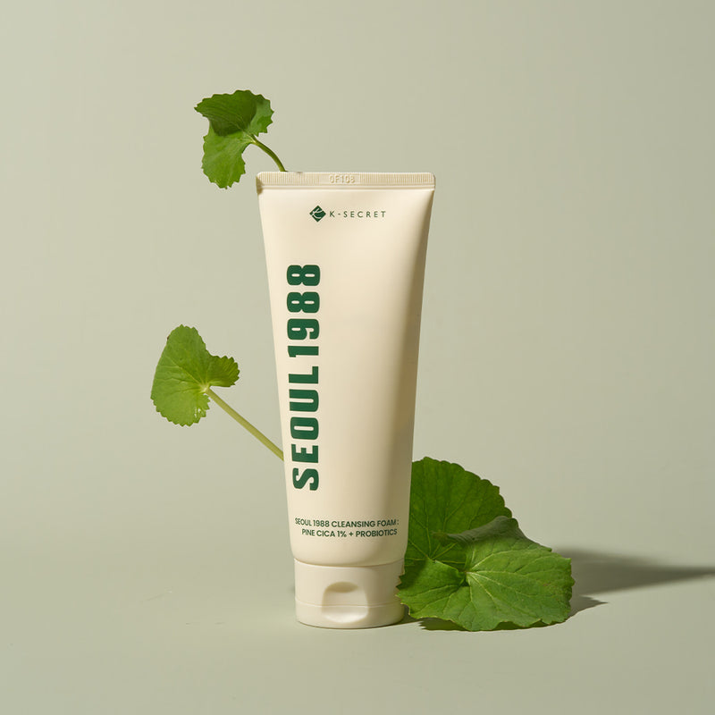 Mousse Nettoyante Séoul 1988 Pin Cica 1% + Probiotiques - Ksecret | Moshi Moshi Paris