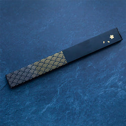 Boite à Baguettes Nori Bleu Mat - Bento Box | Moshi Moshi Paris