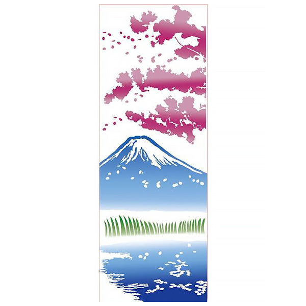 Tenugui Fuji Sakura - Made in Japan | Moshi Moshi Paris