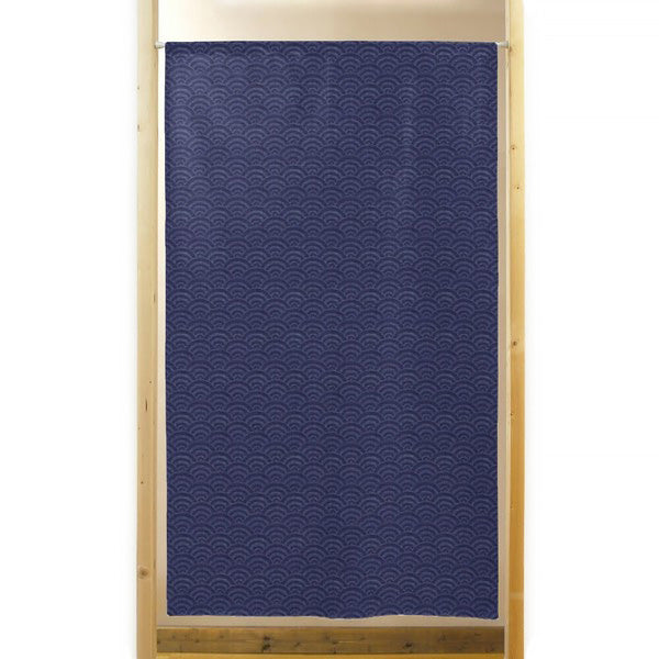 Noren Aomi Wave Navy - Déco Japonaise | Moshi Moshi Paris