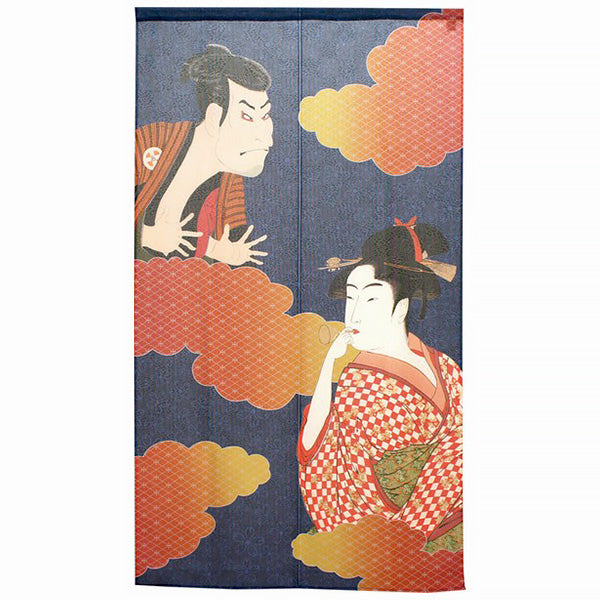 Noren Utamaro & Sharaku - Toshusai Sharaku | Moshi Moshi Paris