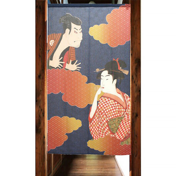 Noren Utamaro & Sharaku - Toshusai Sharaku | Moshi Moshi Paris