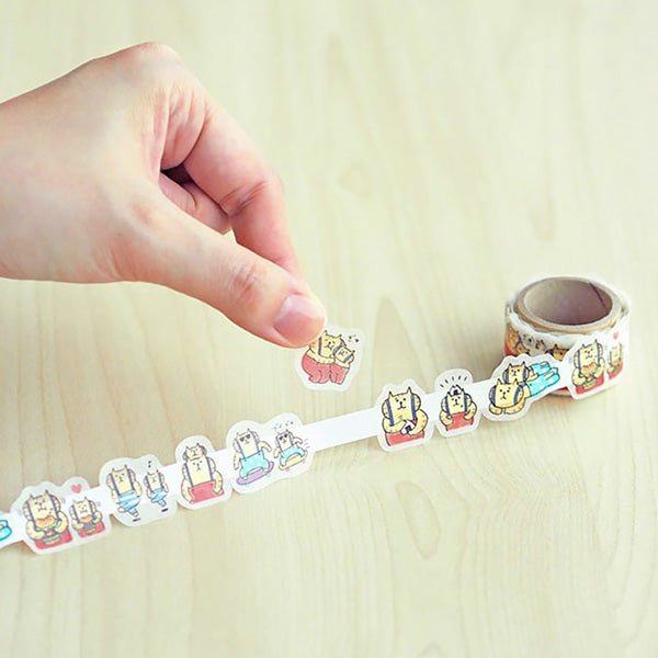 Masking Tape Peta Roll - Chat Goro Goro Tamashii | Moshi Moshi