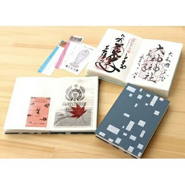 Carnet Japonais Memoibi Shuincho - Light Water, Gold | Moshi Moshi