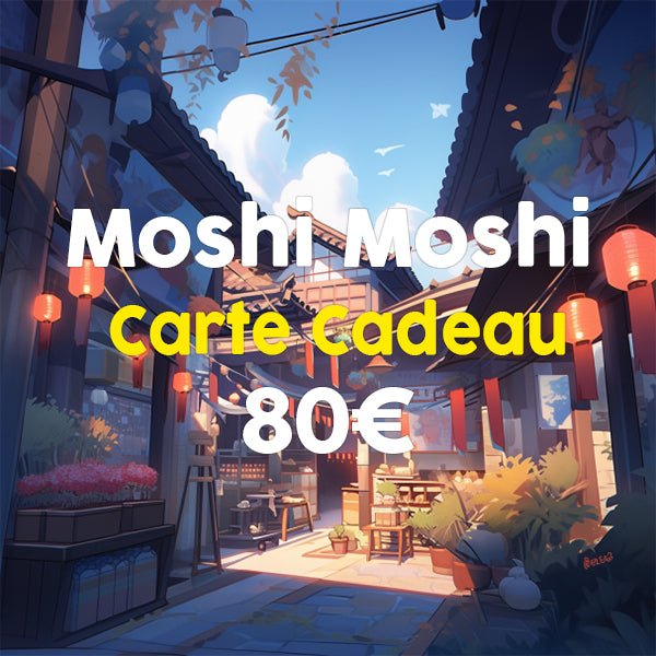 Carte Cadeau 80€ | Moshi Moshi boutique Paris Louvre Opéra