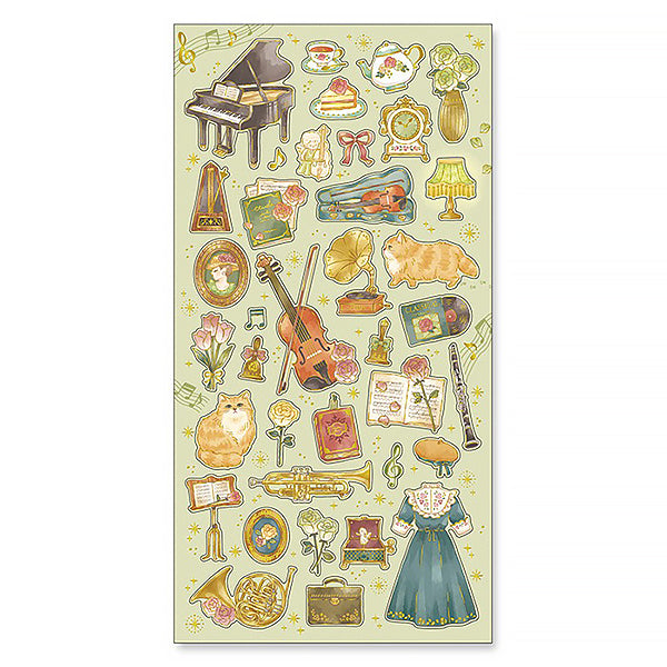 Stickers Jupine - Classical Music| Moshi Moshi Papeterie Kawaii