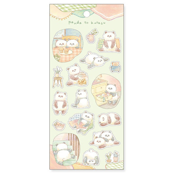 Stickers Kutasu Panda - Design & Kawaii | Moshi Moshi Papeterie