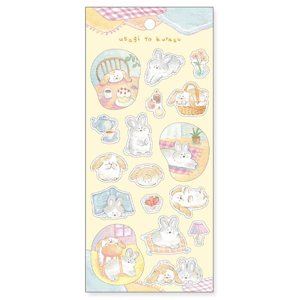 Stickers Kutasu Lapin - Design & Kawaii | Moshi Moshi Papeterie