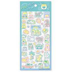 Stickers Rétro Shiba Ban - Papeterie Kawaii | Moshi Moshi Paris Japan