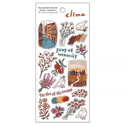 Stickers Clima Nostalgia - Papeterie Japonaise | Moshi Moshi Paris