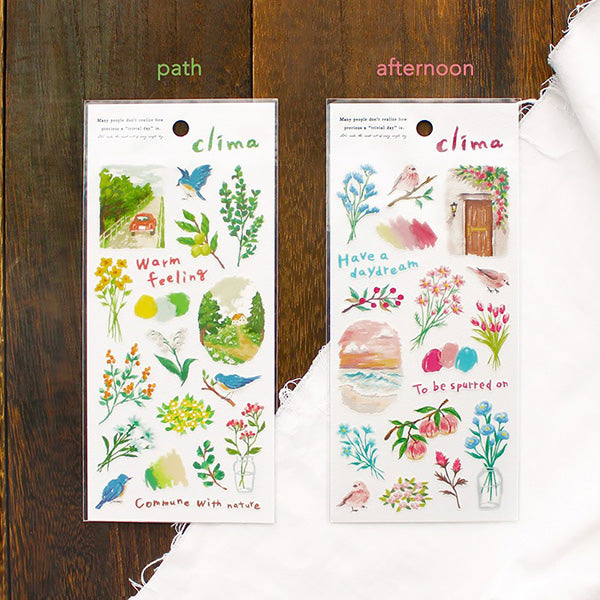Stickers Clima - Papeterie Japonaise | Moshi Moshi Paris