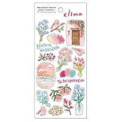 Stickers Clima Afternoon - Papeterie Japonaise | Moshi Moshi