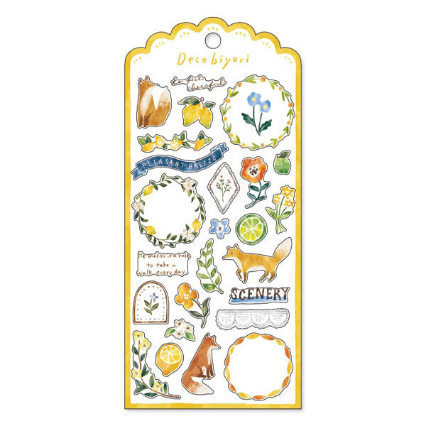 Stickers Kitsuné Renard - Papeterie Japonaise | Moshi Moshi Paris