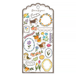 Stickers Decobiyori Dog - Papeterie Japonaise | Moshi Moshi Paris