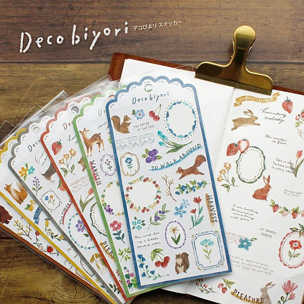 Stickers Decobiyori Dog - Papeterie Japonaise | Moshi Moshi Paris