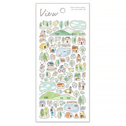Stickers View 7AM - Papeterie Kawaii | Moshi Moshi Paris Japan
