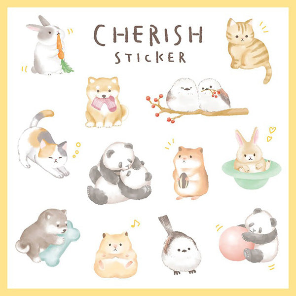 Stickers Cherish Lapin Usagi - Papeterie Japonaise | Moshi Moshi Paris
