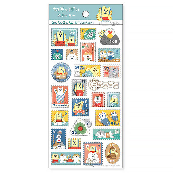 Stickers Stamps Chat - Gorogoro Nyansuke | Moshi Moshi Paris