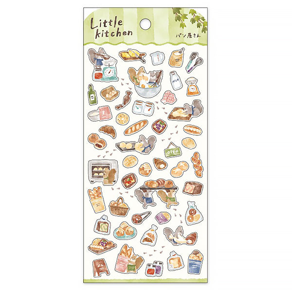 Stickers Little Kitchen Ecureuil - Papeterie Kawaii | Moshi Moshi