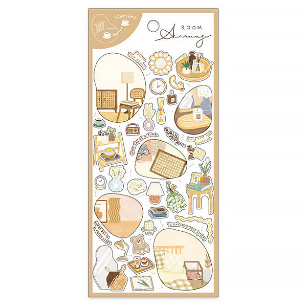 Stickers Room Arrangement - Interior | Moshi Moshi Paris Japan